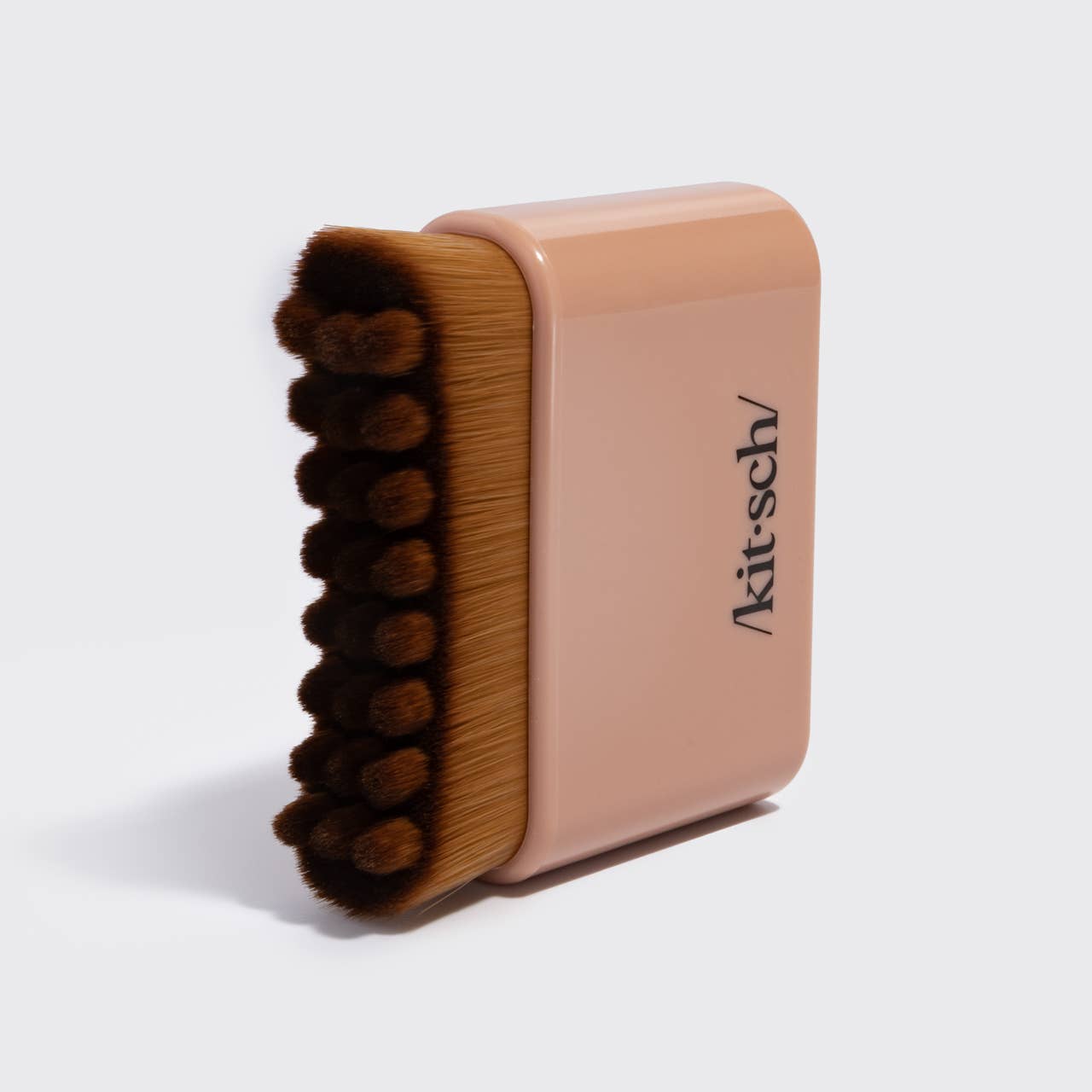 KITSCH - Lymphatic Contour Face Brush - Terracotta