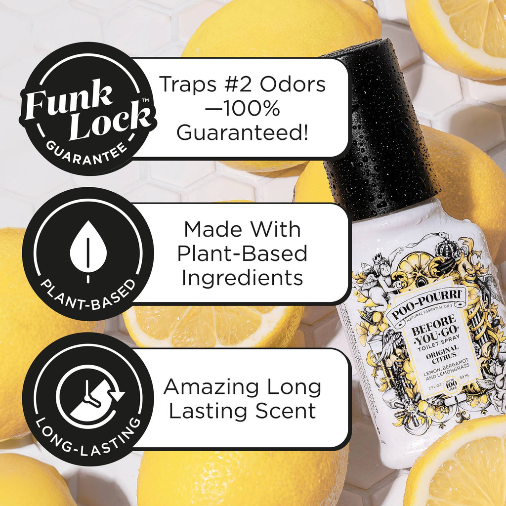 ~Pourri - Poo~Pourri Original Citrus Toilet Spray 4oz.