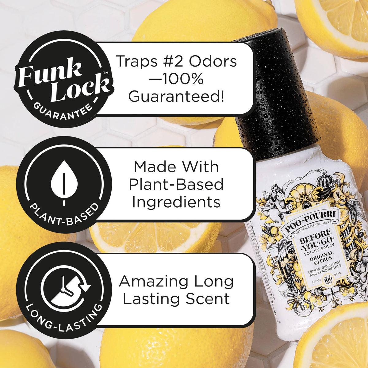 ~Pourri - Poo~Pourri Original Citrus Toilet Spray 4oz.