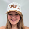 Girlie Girl Originals FOOTBALL CAP BROWN