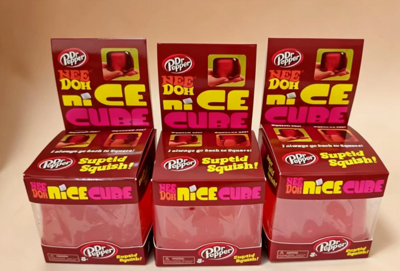 Eagle Crest Industries Inc. - Nice Cube Soda Themed TPR Squishy Ice Cube Fidget Toy