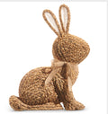 Natural BasketWeave Bunny