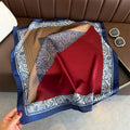 Sheer Trend - Fashion Print Square Scarf