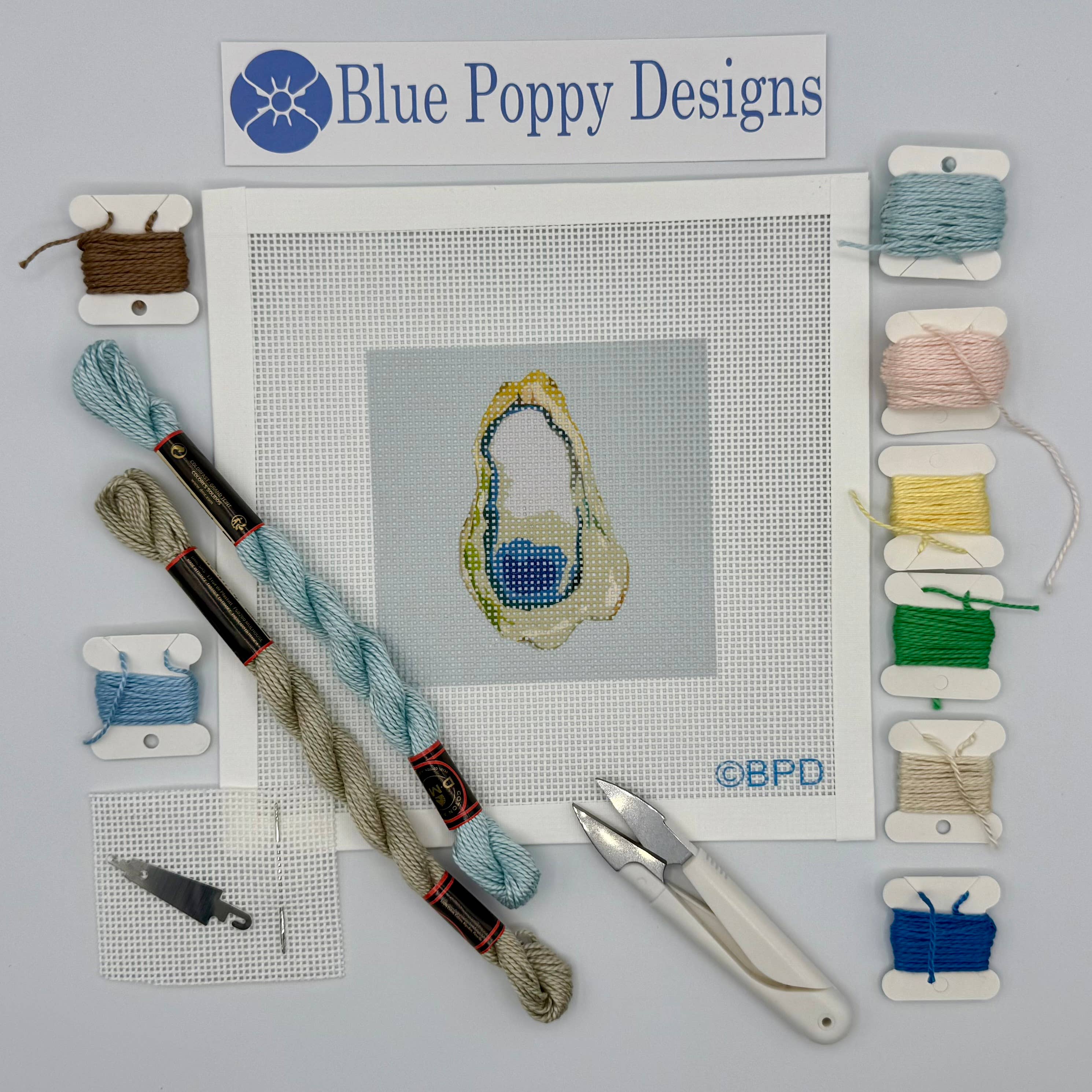 Oyster Needlepoint Kit