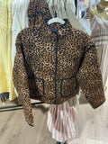 Leopard Puffer Jacket