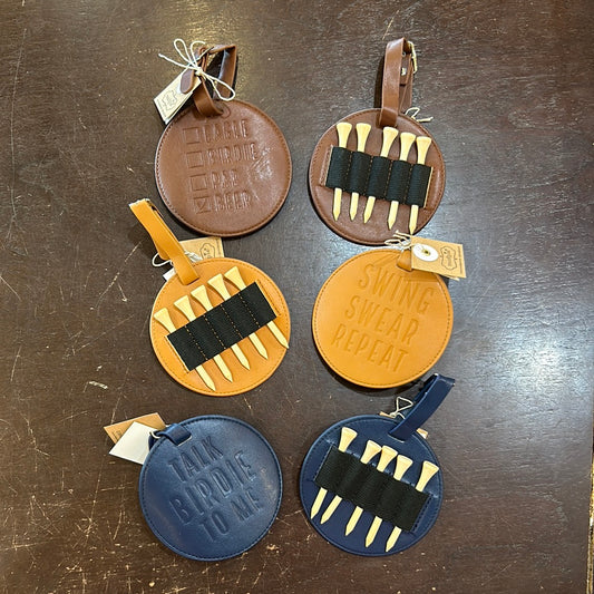 Golf Tee Bag Tags