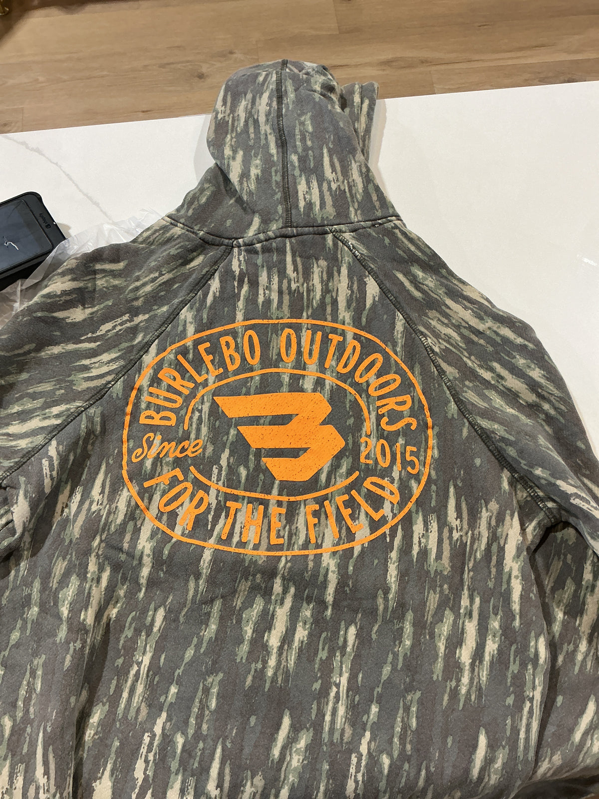 Men’s vintage washed graphic hoodie