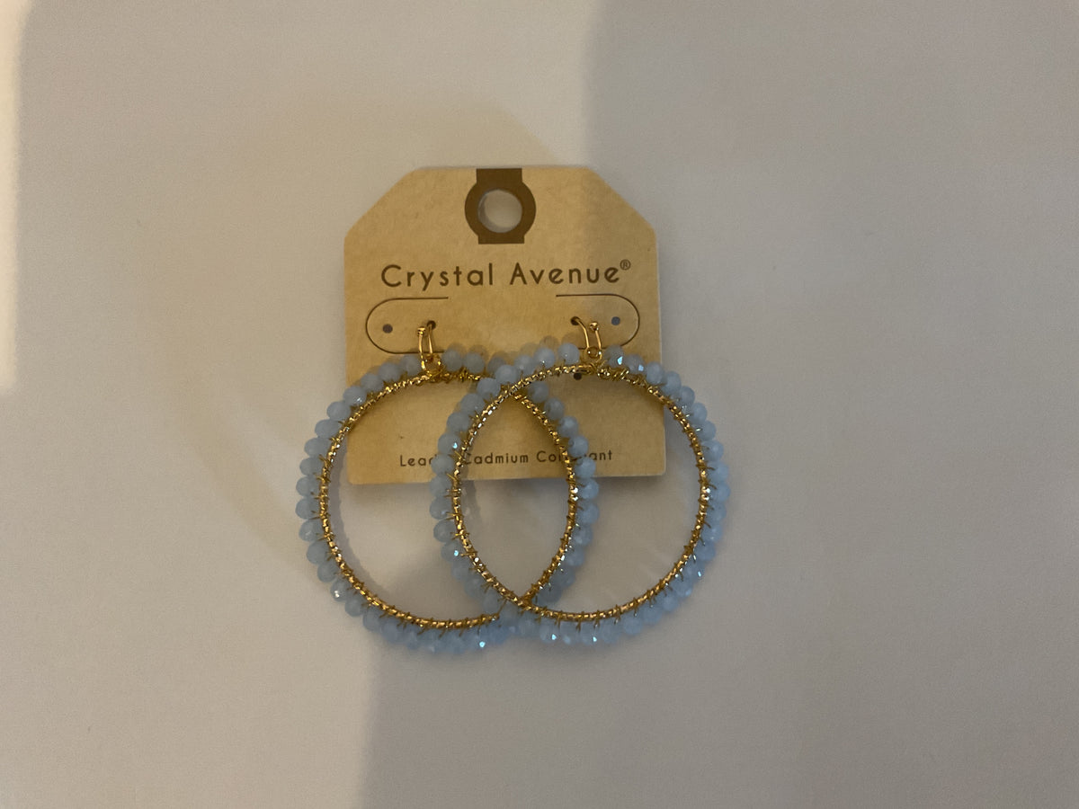 Bead Crystal Avenue Earrings