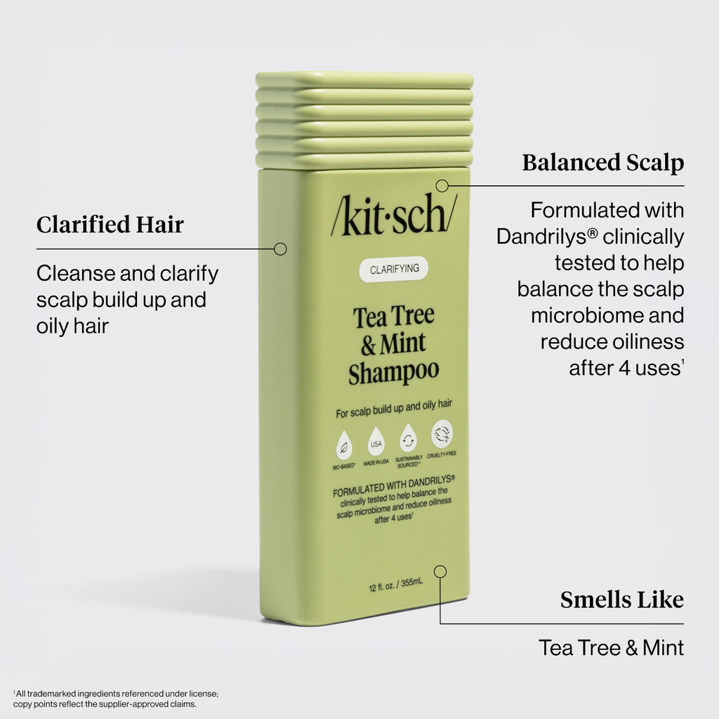KITSCH - Clarifying Tea Tree & Mint Shampoo & Conditioner Combo