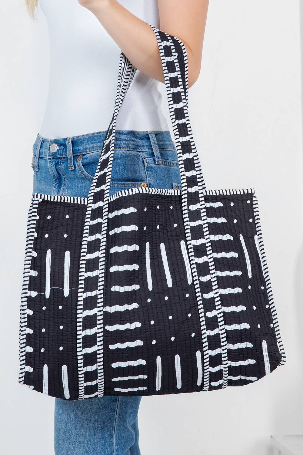 Quilted Tote Bag (BG-96)