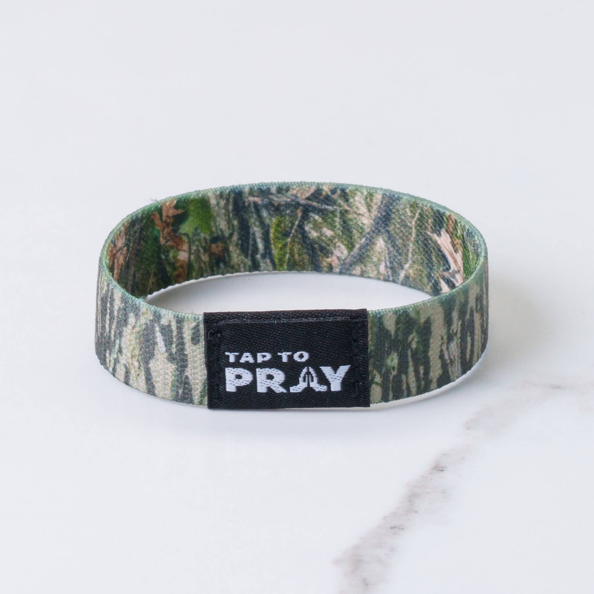 Versible - Tap To Pray™ Wristbands - Forest & Tree Bark Camo