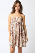 Olivaceous - Faelan Leopard Dress