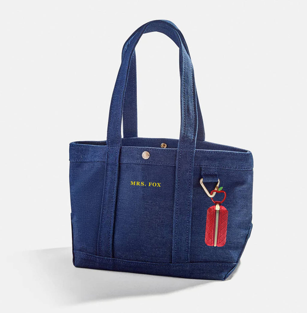 Pinch Provisions - Teacher Minimergency Charm | Apple, Back-to-School Bag Charm
