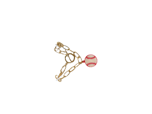 Baseball Themed Charm Bracelet