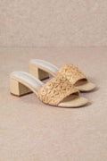 CHIARA Raffia Heel