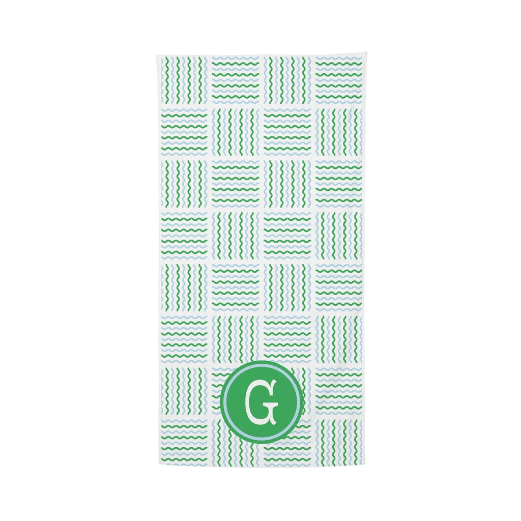 Mary Square - Initial Beach Towels