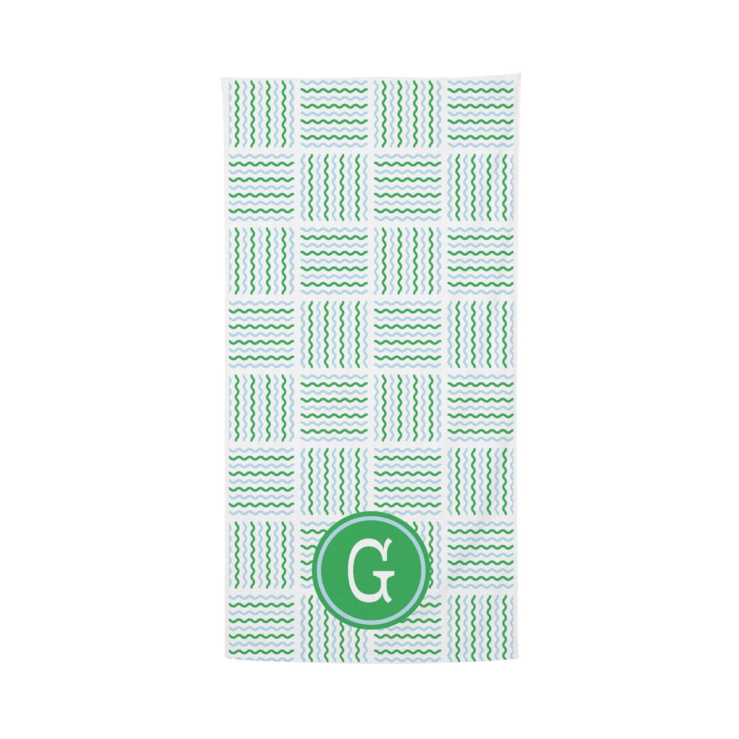 Mary Square - Initial Beach Towels