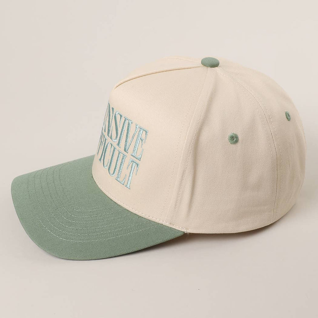 Fashion City - EXPENSIVE and DIFFICULT Embroidered Trucker Hat
