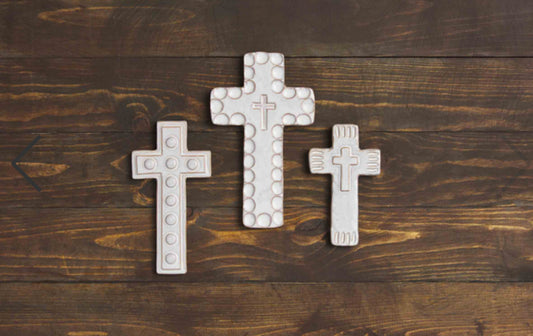 White Cross Sitter