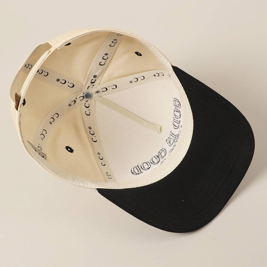 Fashion City - God Is Good All The Time Embroidery Trucker Hat