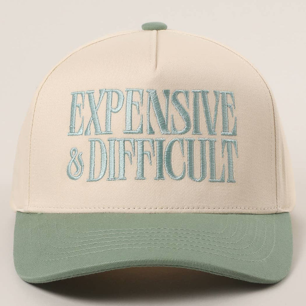 Fashion City - EXPENSIVE and DIFFICULT Embroidered Trucker Hat