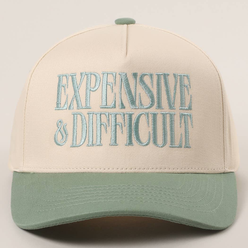 Fashion City - EXPENSIVE and DIFFICULT Embroidered Trucker Hat