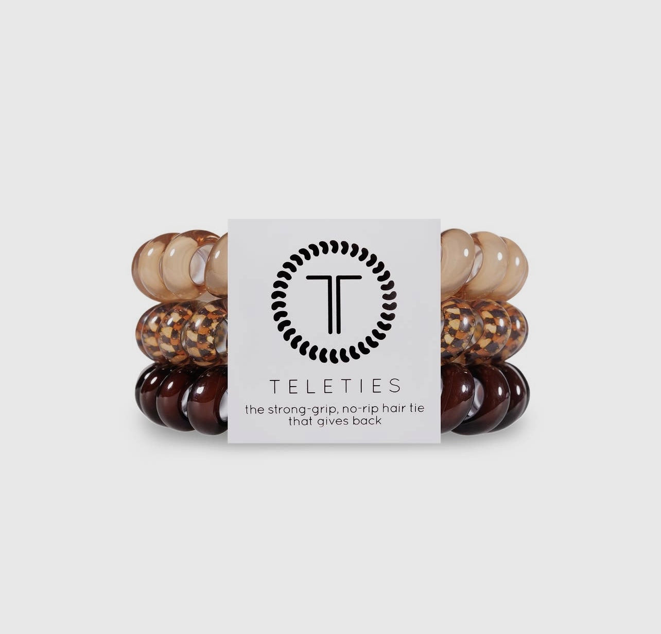 Cold brew teletie hair ties.