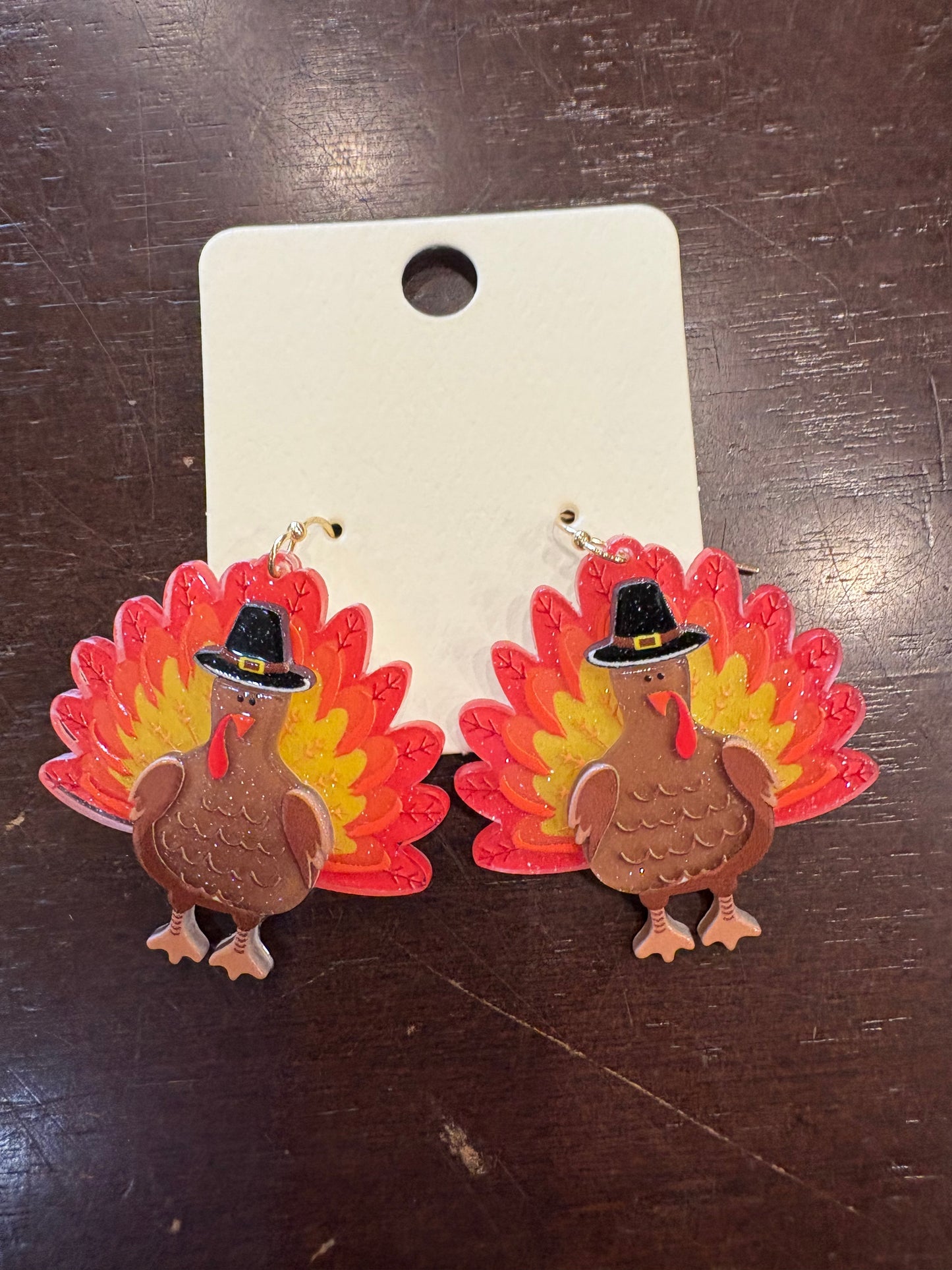 Thanksgiving Turkey Earrings