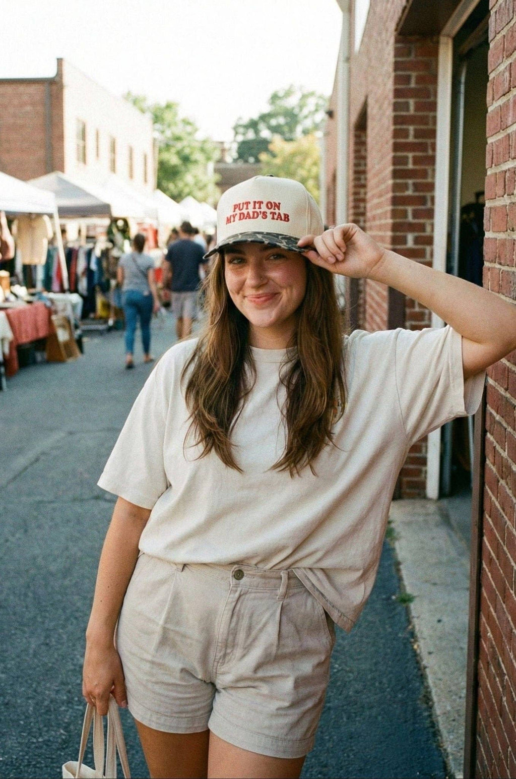 MiMi Wholesale - TCM0050 Puff Embroidered Put It On My Husband's Tab Trucker Hat