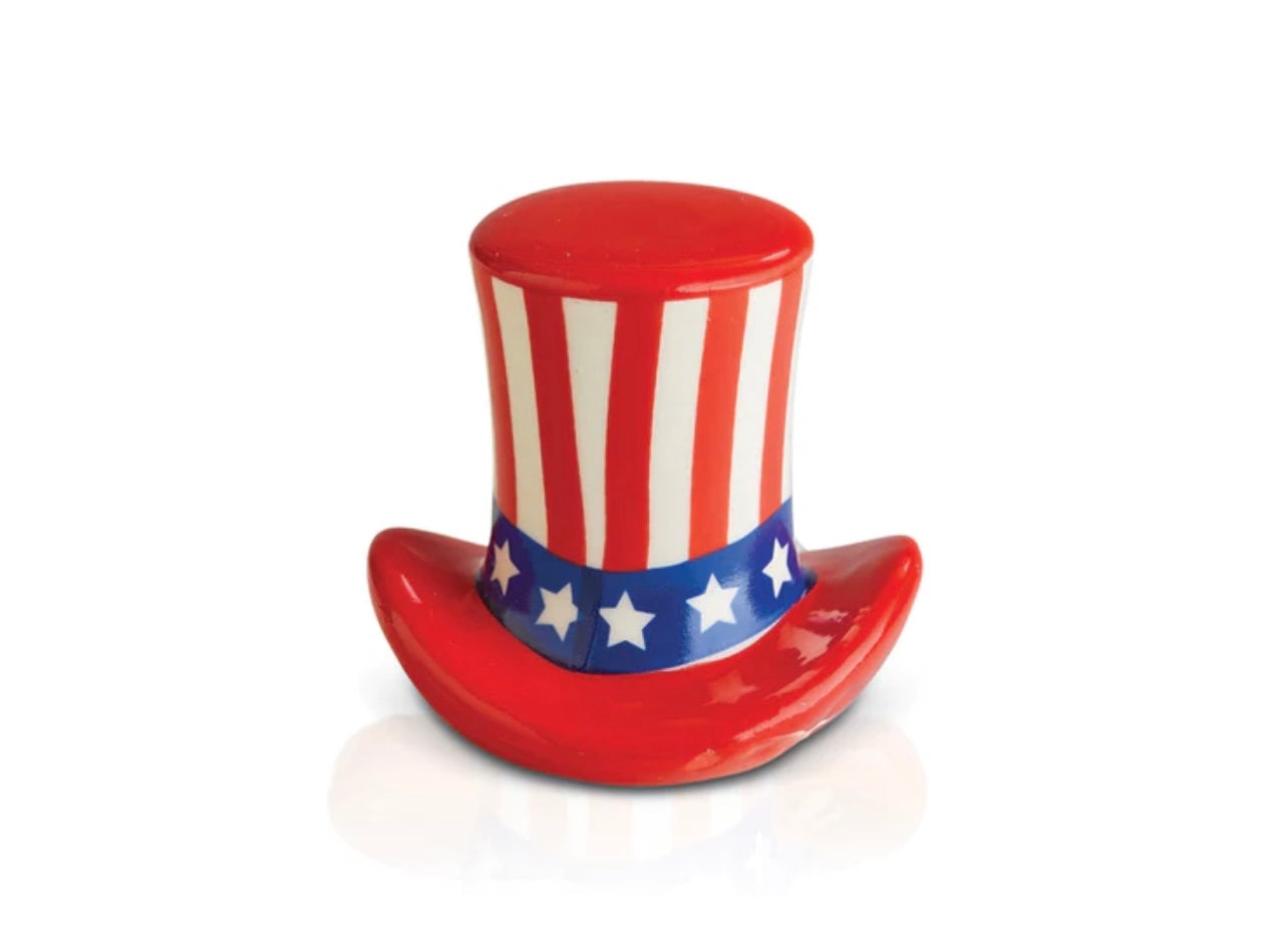 Uncle Sam's hat Nora Fleming mini.
