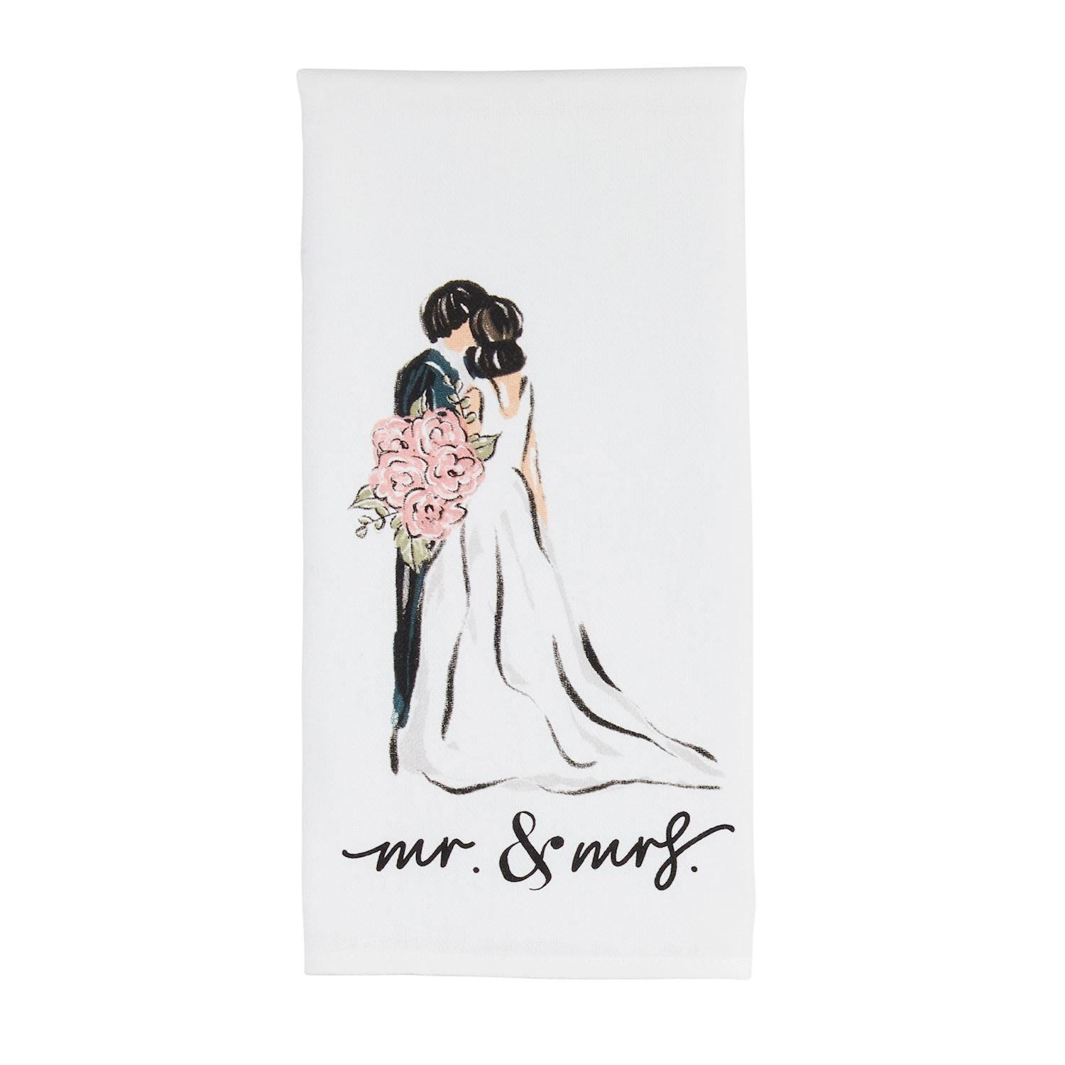 Mr And Mrs Cotton Hand Towels
