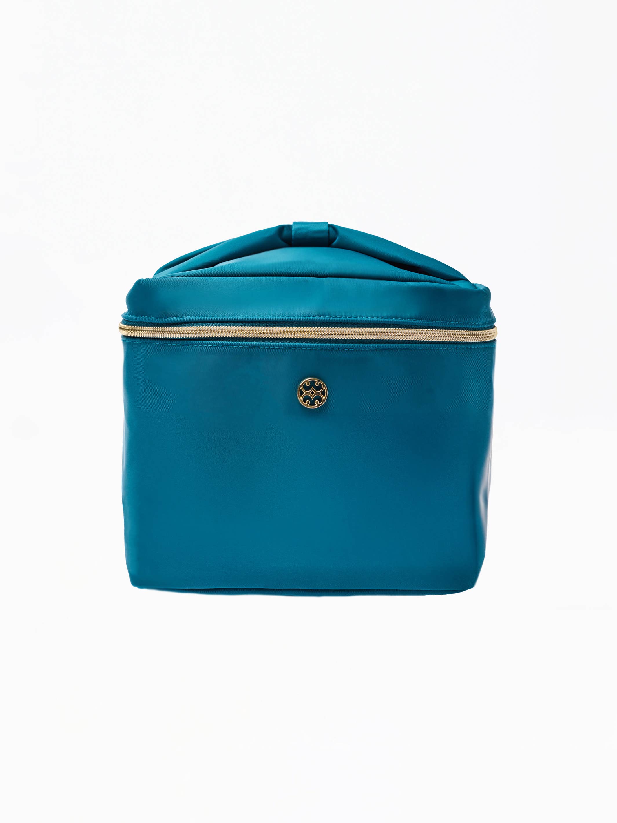Mary Square - Ultraglam Makeup Bag | Teal + Venice Vines