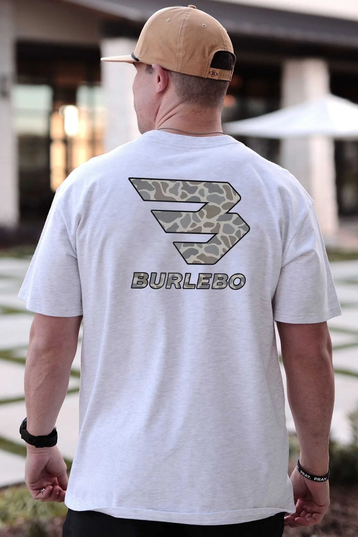 Men’s Burlebo Classic Deer Camo Signature Logo - Ss