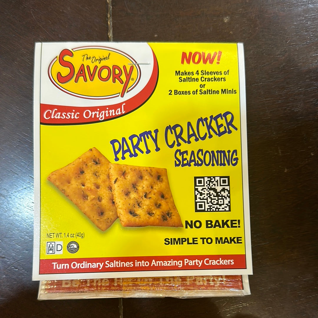 Classic Original Party Cracker Seasoning.