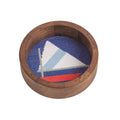Wine Needlepoint Coaster