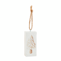 White Christmas Ornament