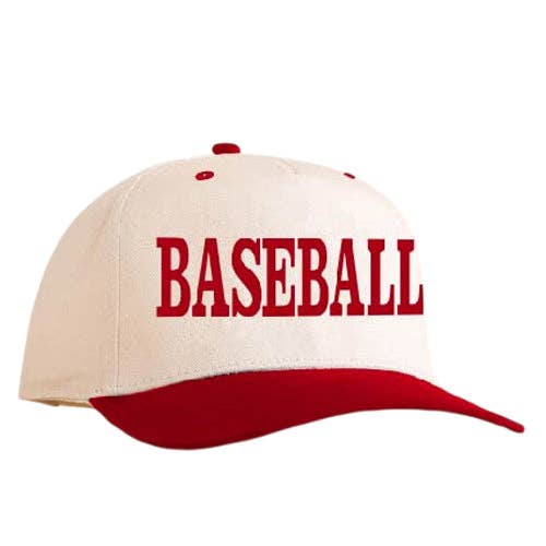 BASEBALL CAP RED