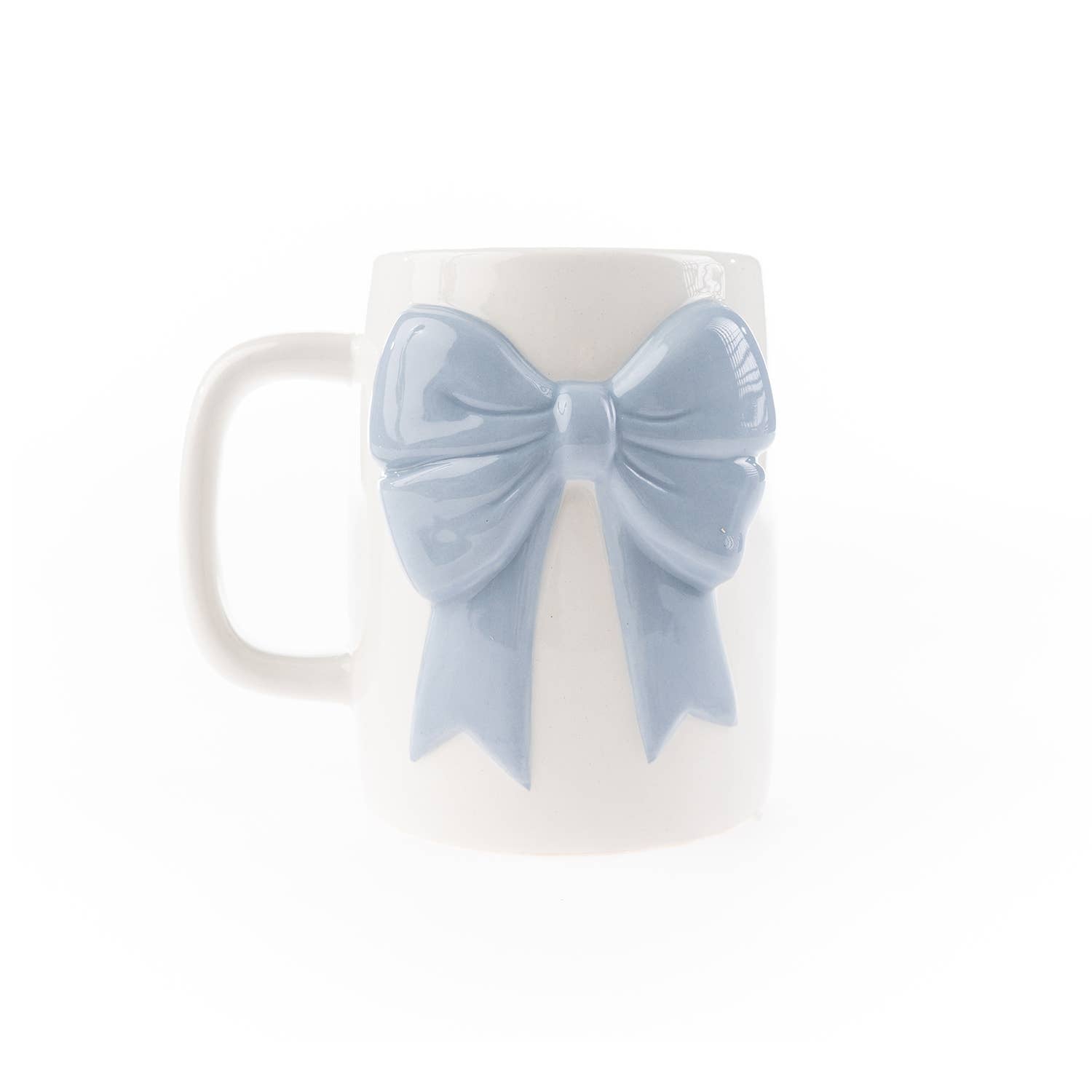 Mary Square - Ceramic Bow | Mug Blue