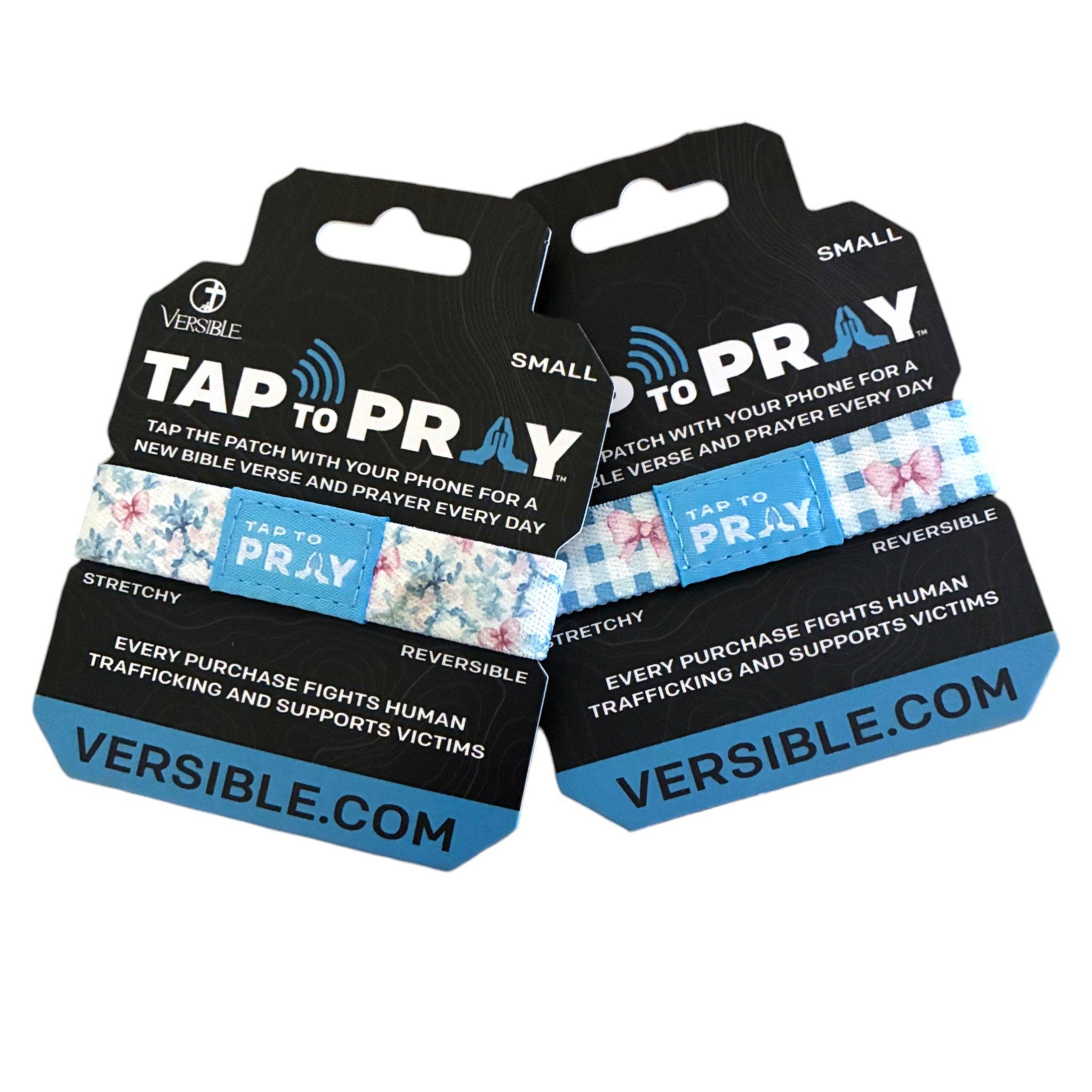 Versible - Tap To Pray® Wristband – Blue Belle
