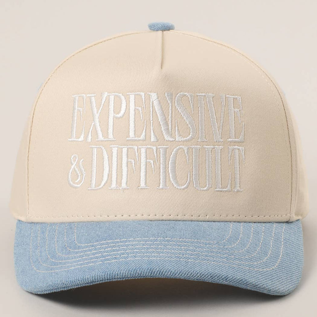 Fashion City - EXPENSIVE and DIFFICULT Embroidered Trucker Hat