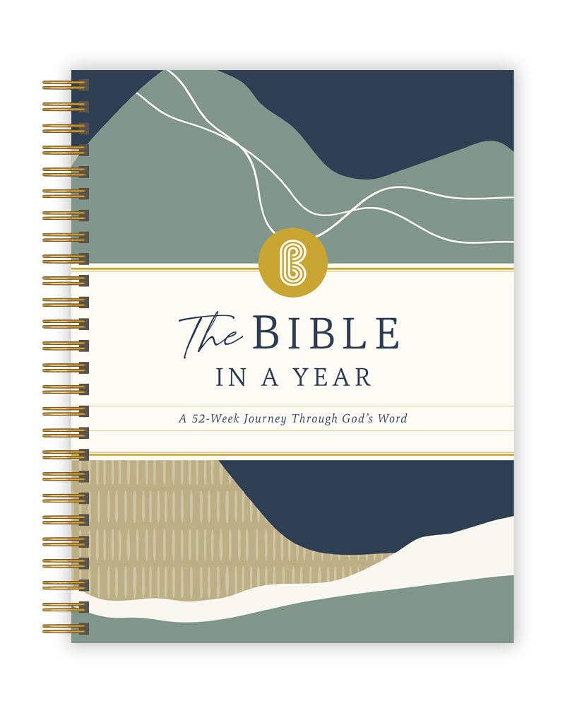 Spiral Bible - The Bible In A Year: A 52-Week Journey Through God's Word