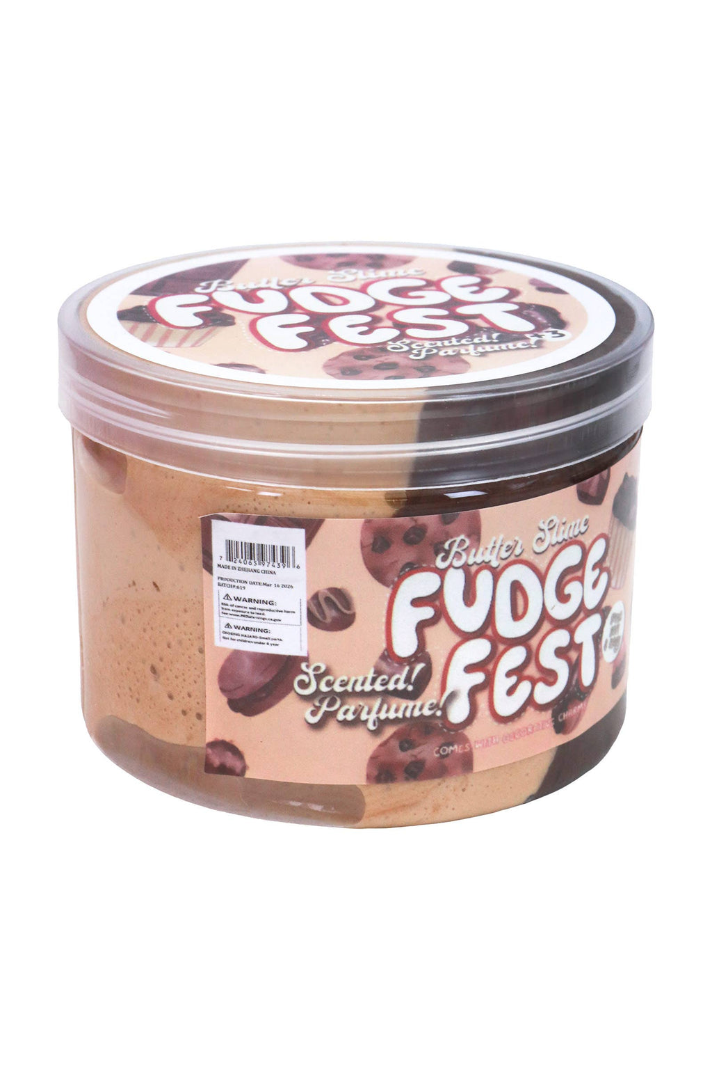 Cap Zone - Sweet Desserts Butter Slime Jar - 12 Pcs