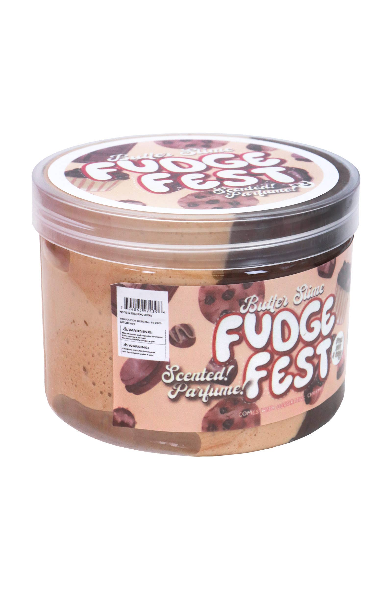 Cap Zone - Sweet Desserts Butter Slime Jar - 12 Pcs