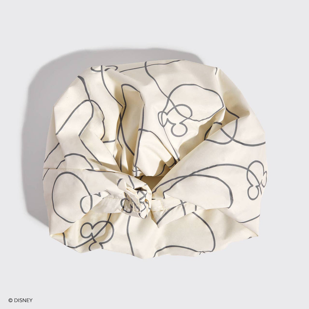 KITSCH - Mickey & Minnie x Kitsch Satin Lined Flexi Shower Cap