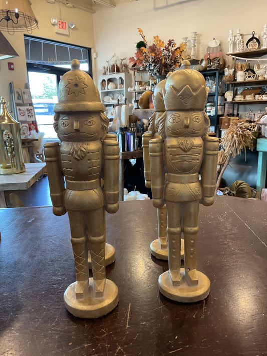 Gold Nutcrackers 12.25”