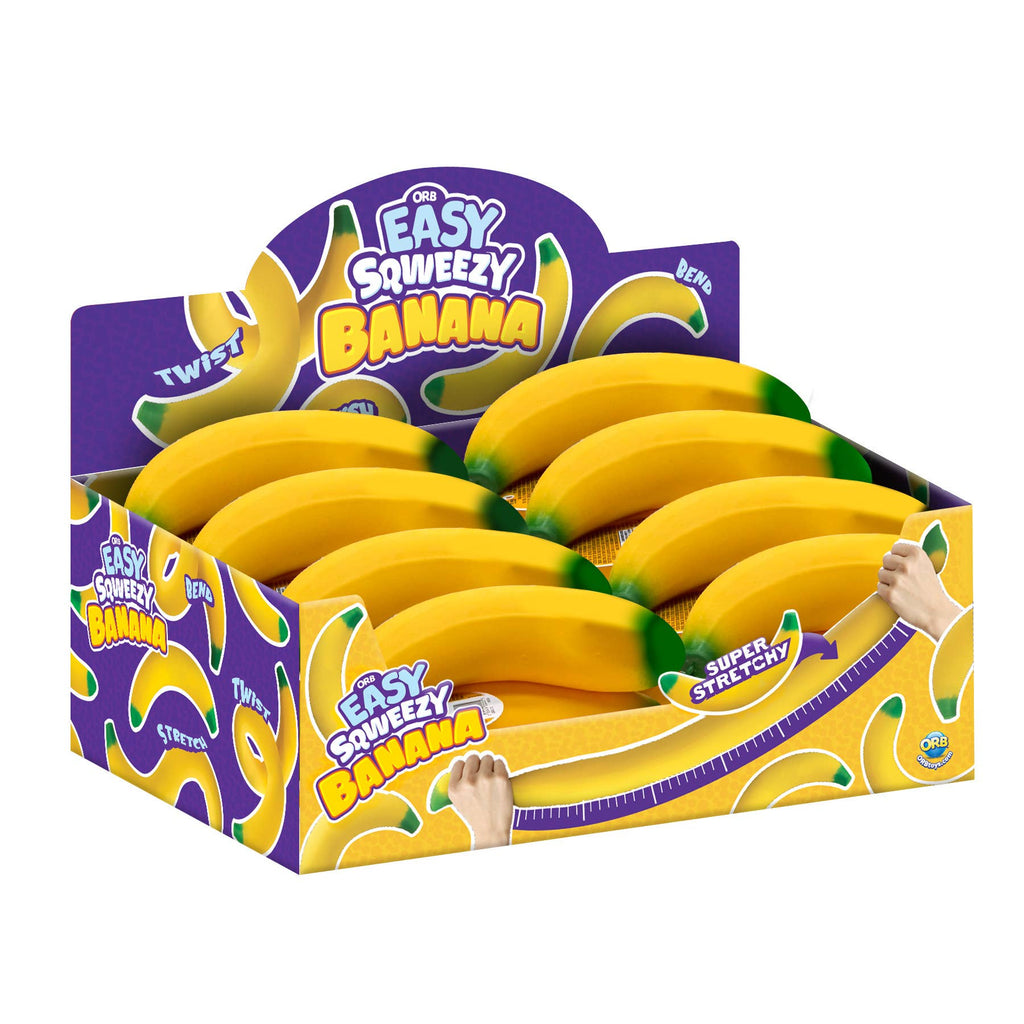 Orb Toys - Easy Sqweezy Stretchy Banana Mega