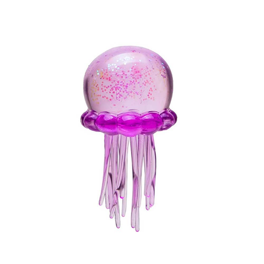 Eagle Crest Industries Inc. - Glitter Jellyfish Squishy Slow Rising Stress Relief Toy