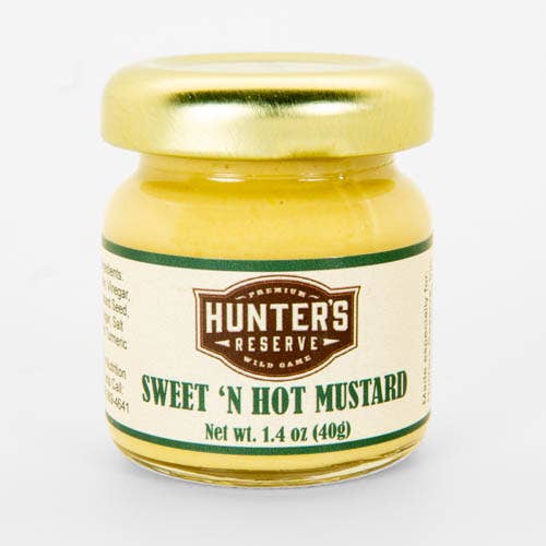 Hunter's Reserve - 1.4oz Sweet-N-Hot Mustard Jar