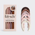 KITSCH - Satin-Wrapped Flexi Rods 6pc Set - Rosewood