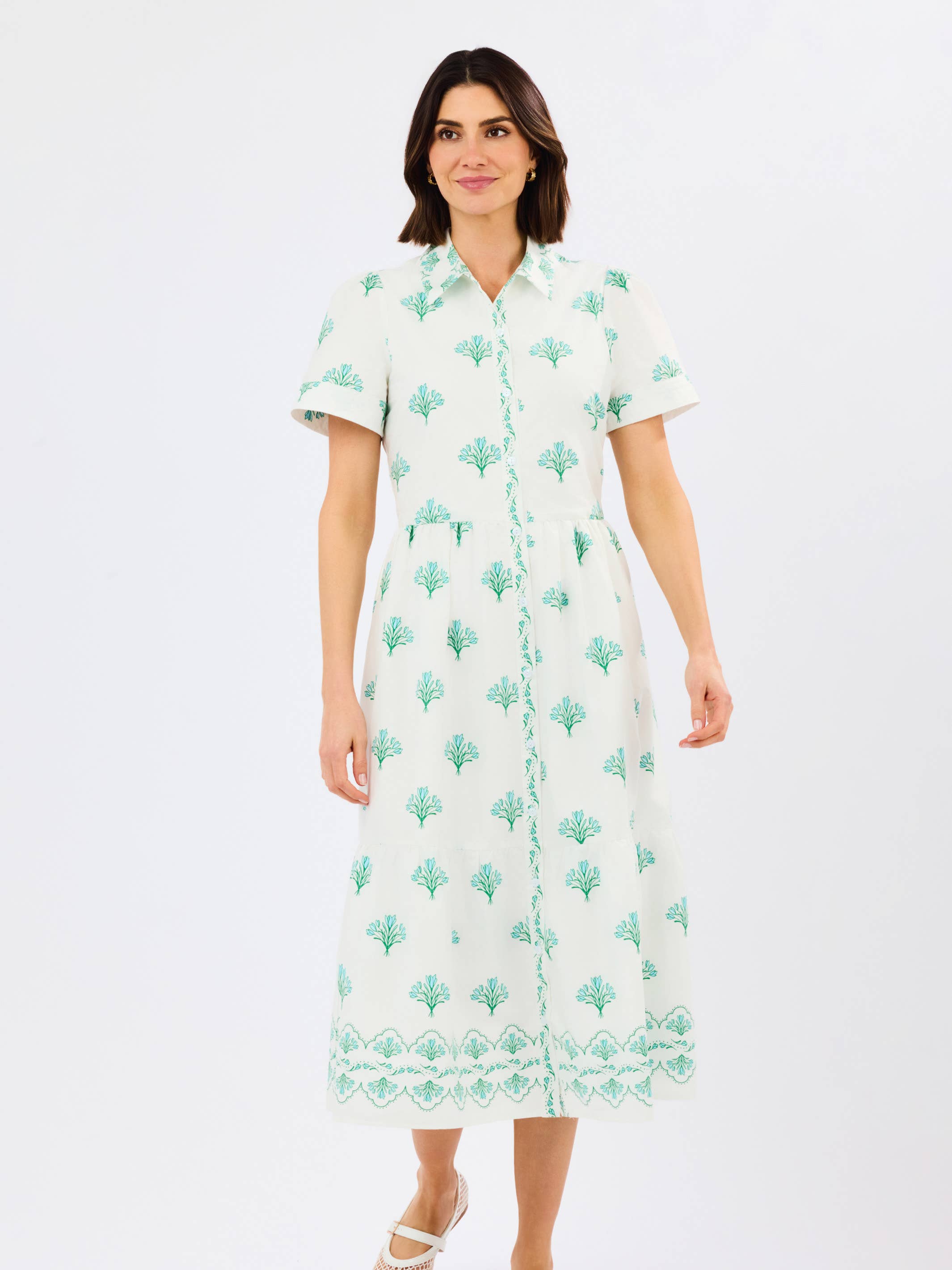 Mary Square - Jema Dress | Bell Blooms Blue